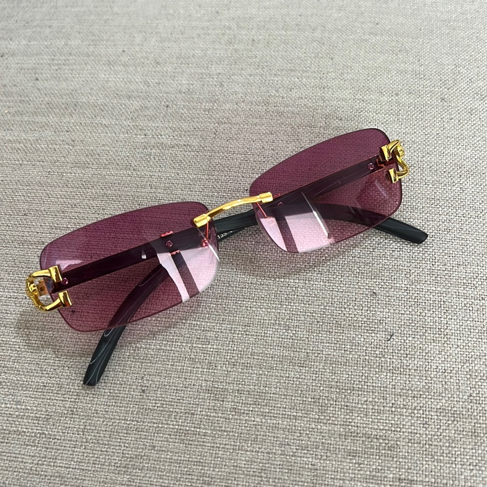 Purple sunglasses
